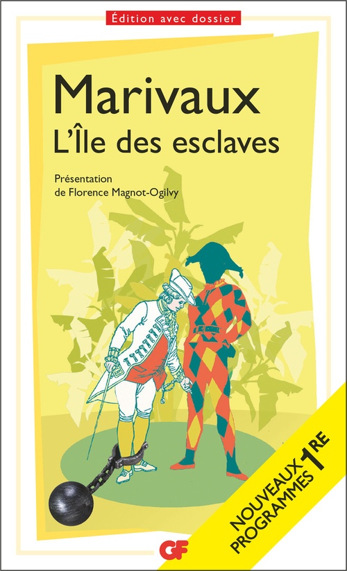ebook cover of L'Île des esclaves, by Pierre de Marivaux
