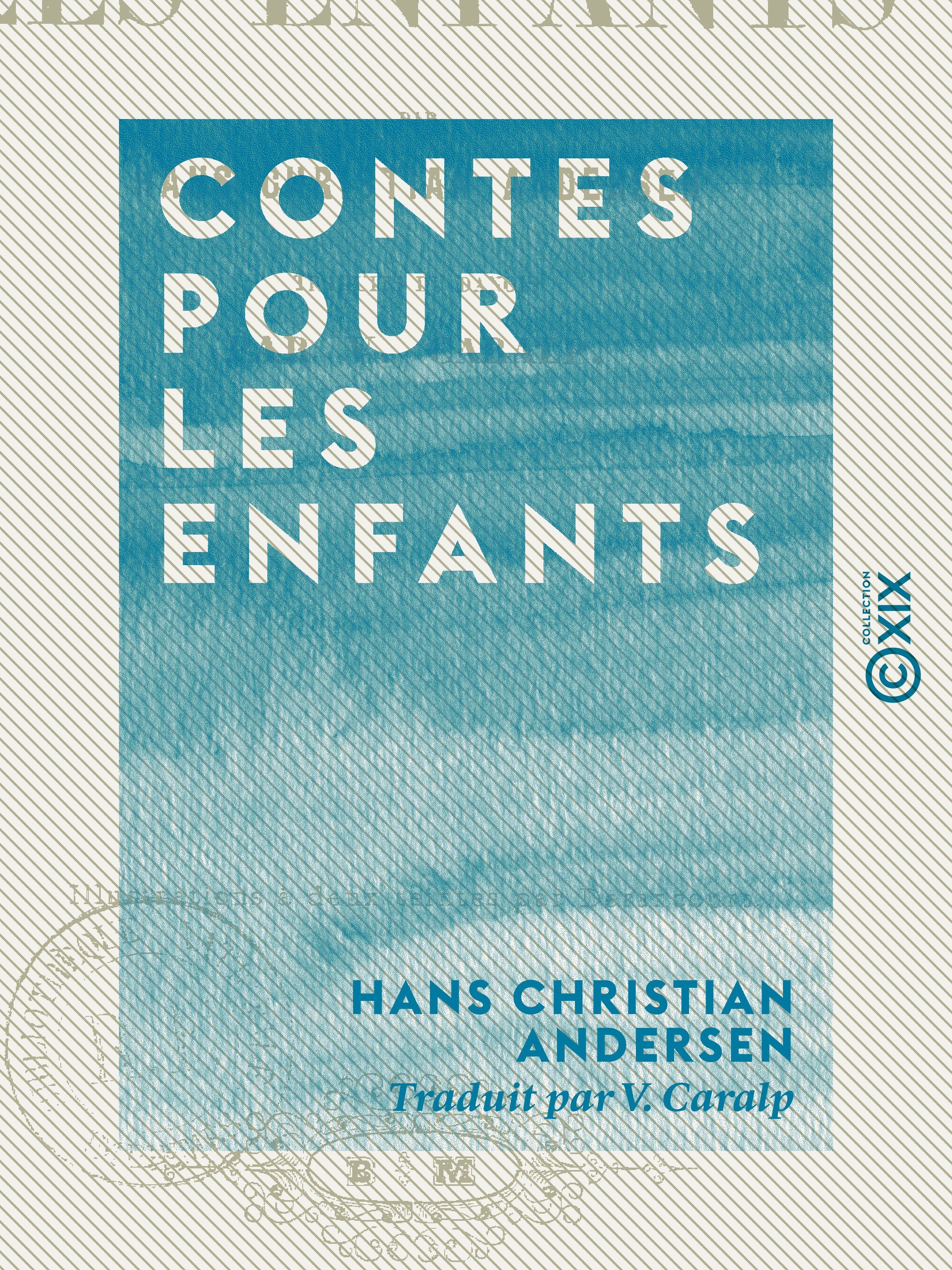 Couverture ebook de Contes pour les enfants, de Hans Christian Andersen