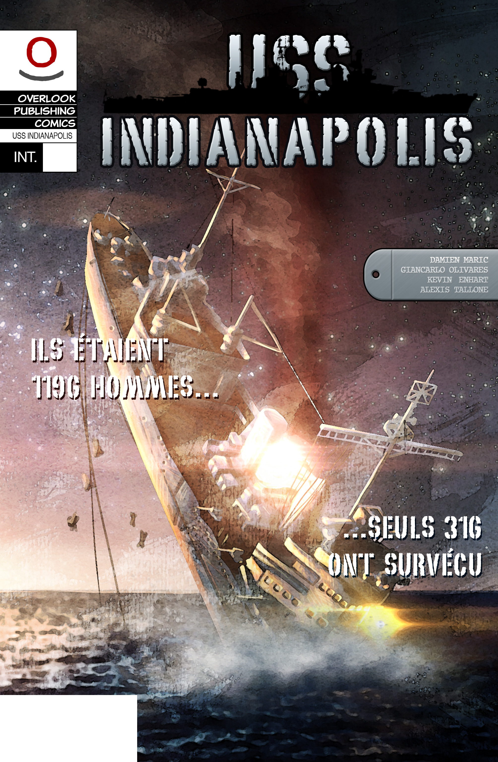 ebook cover of USS Indianapolis Intégrale, by Collectif