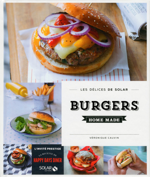 ebook cover of Burgers home made - Les délices de Solar, by Véronique Cauvin