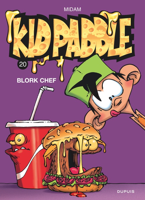 ebook cover of Kid Paddle - Tome 20 - Blork chef, by Midam