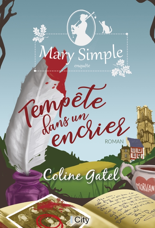 ebook cover of Tempête dans un encrier, by Coline Gatel