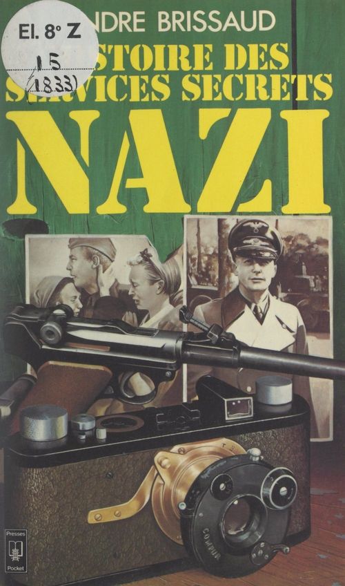 Couverture ebook de Histoire des services secrets nazi, de André Brissaud