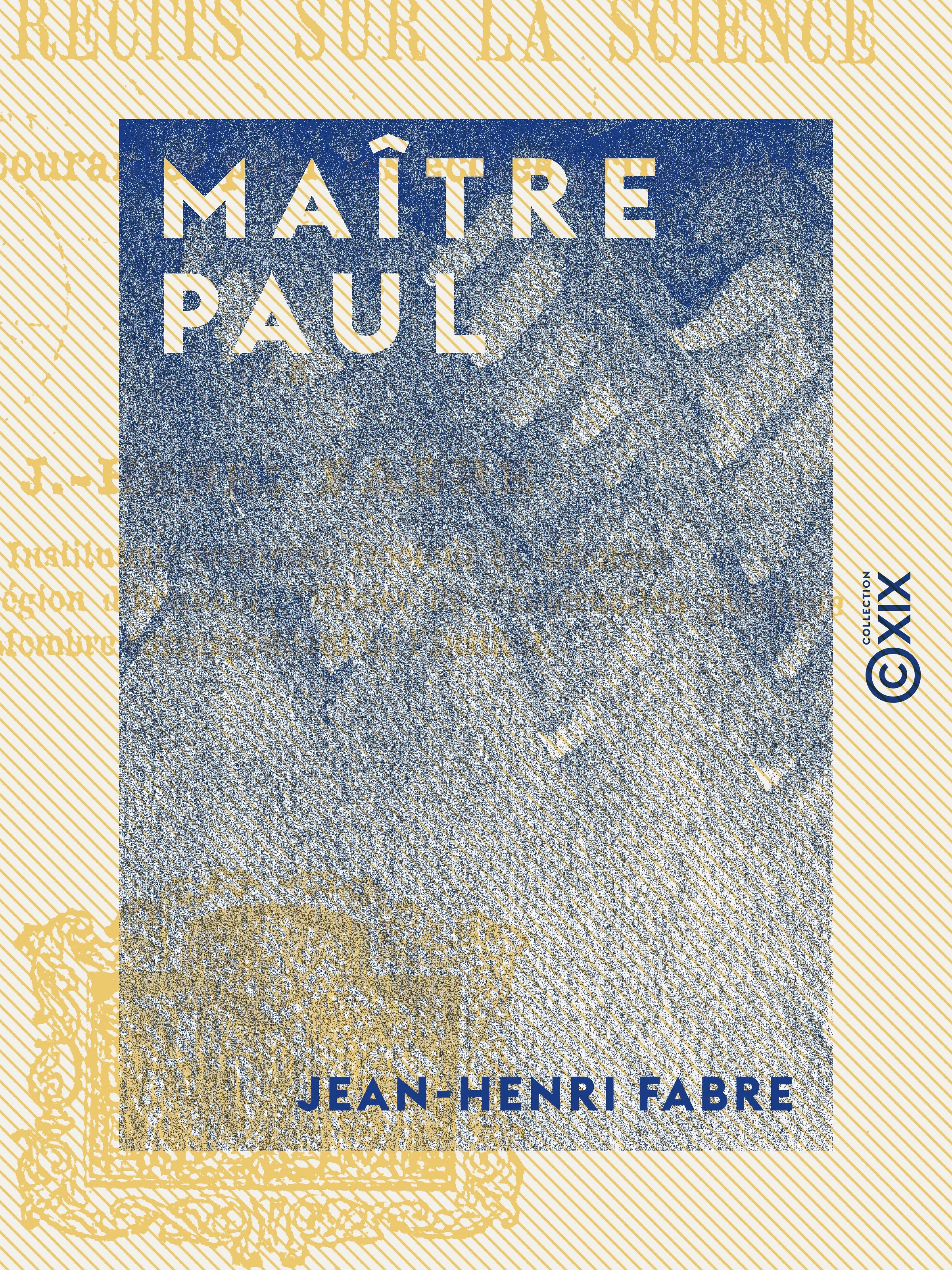 ebook cover of Maître Paul, by Jean-Henri Fabre
