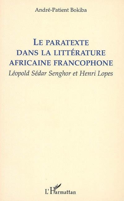 Couverture ebook de Le paratexte dans la littérature africaine francophone, de André-patient Bokiba