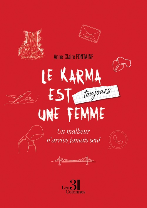 ebook cover of Le karma est toujours une femme, by Anne-claire Fontaine