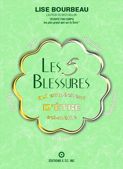 ebook cover of Les 5 blessures qui empêchent d'être soi-même, by Lise Bourbeau