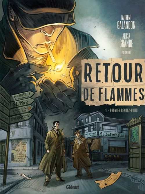 Couverture ebook de Retour de flammes - Tome 01, de Alicia Grande