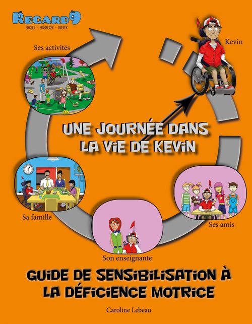 ebook cover of Guide de sensibilisation à la déficience motrice, by Caroline Lebeau