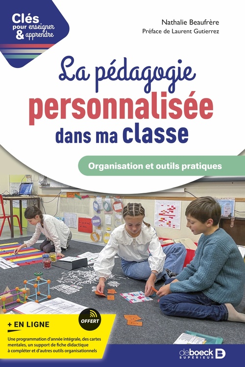 ebook cover of La pédagogie personnalisée dans ma classe, by Nathalie Beaufrère