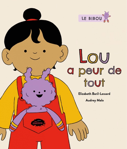 Couverture ebook de Lou a peur de tout, de Elizabeth Baril-Lessard