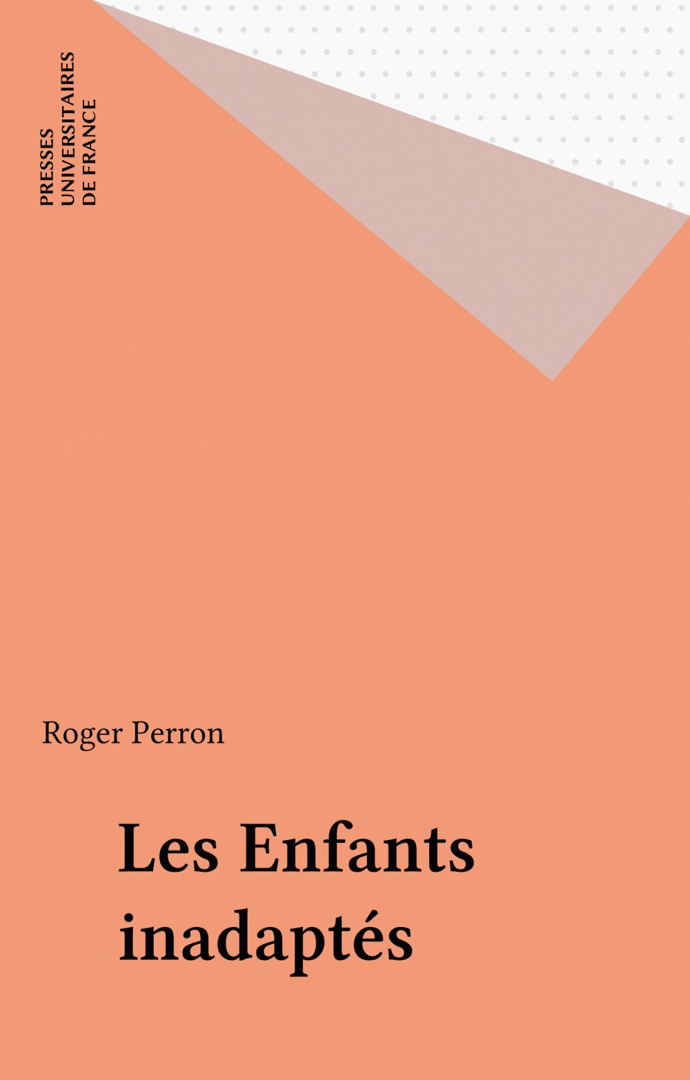 Couverture ebook de Les Enfants inadaptés, de Roger Perron