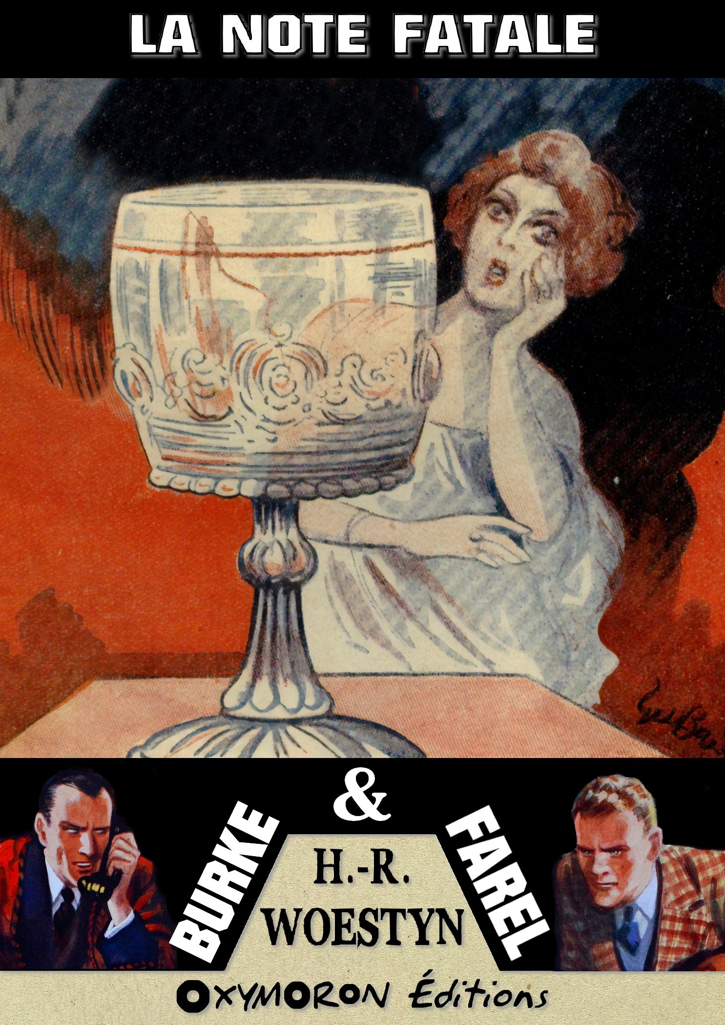 ebook cover of La note fatale, by H.-R. Woestyn