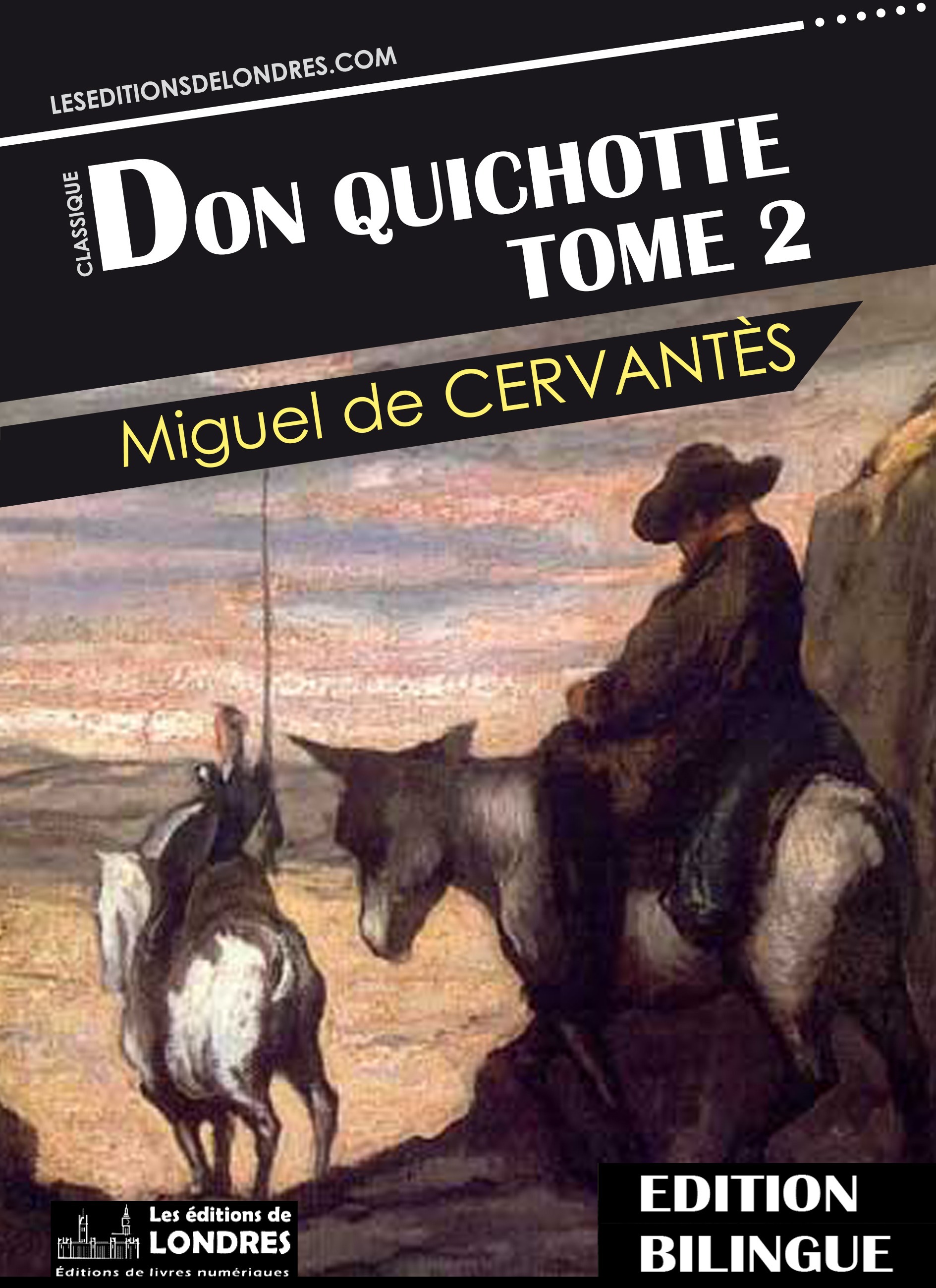 ebook cover of Don Quichotte, Tome 2, by Miguel De Cervantes