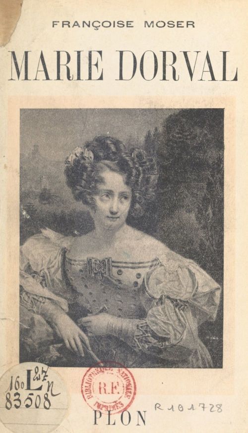 ebook cover of Marie Dorval, by Francoise Moser