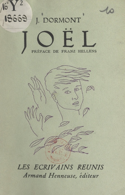Couverture ebook de Joël, de Jacques Dormont