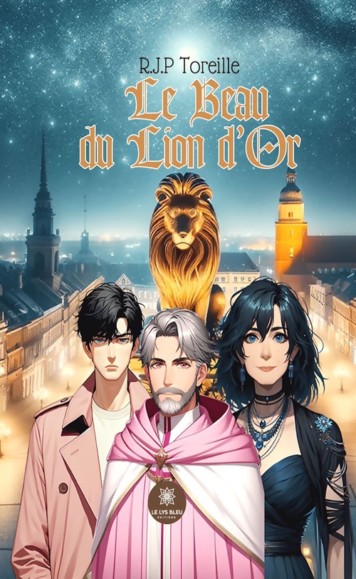 Couverture ebook de Le beau du lion d'or, de R.J.P Toreille
