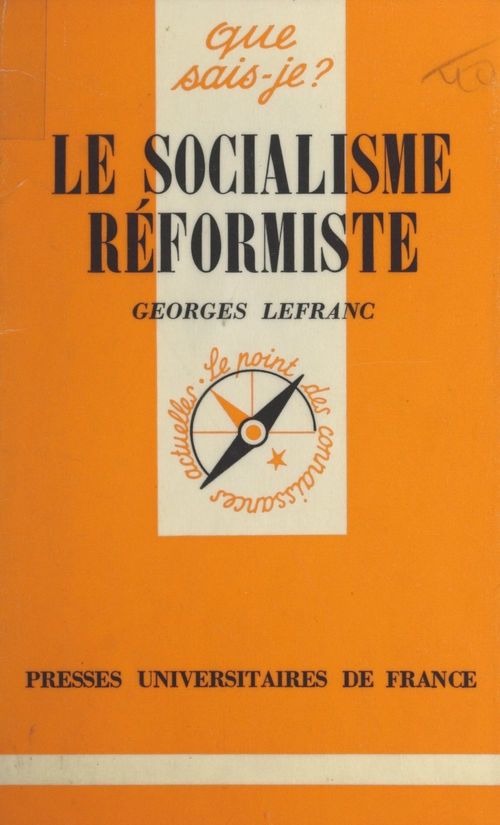 Couverture ebook de Le socialisme réformiste, de Georges Lefranc