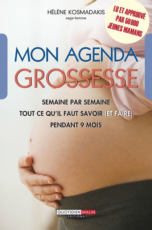 ebook cover of Mon agenda grossesse, by Hélène Kosmadakis