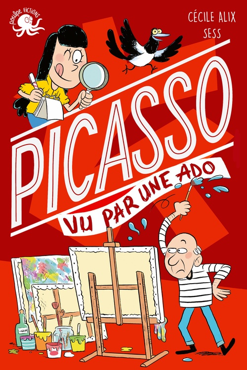 ebook cover of 100 % Bio - Picasso vu par une ado, by Cécile Alix, Sess