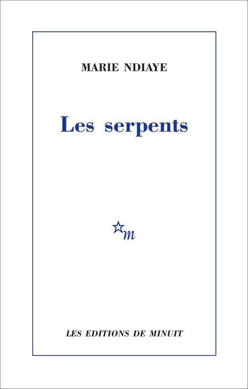 ebook cover of Les serpents, by Marie NDiaye