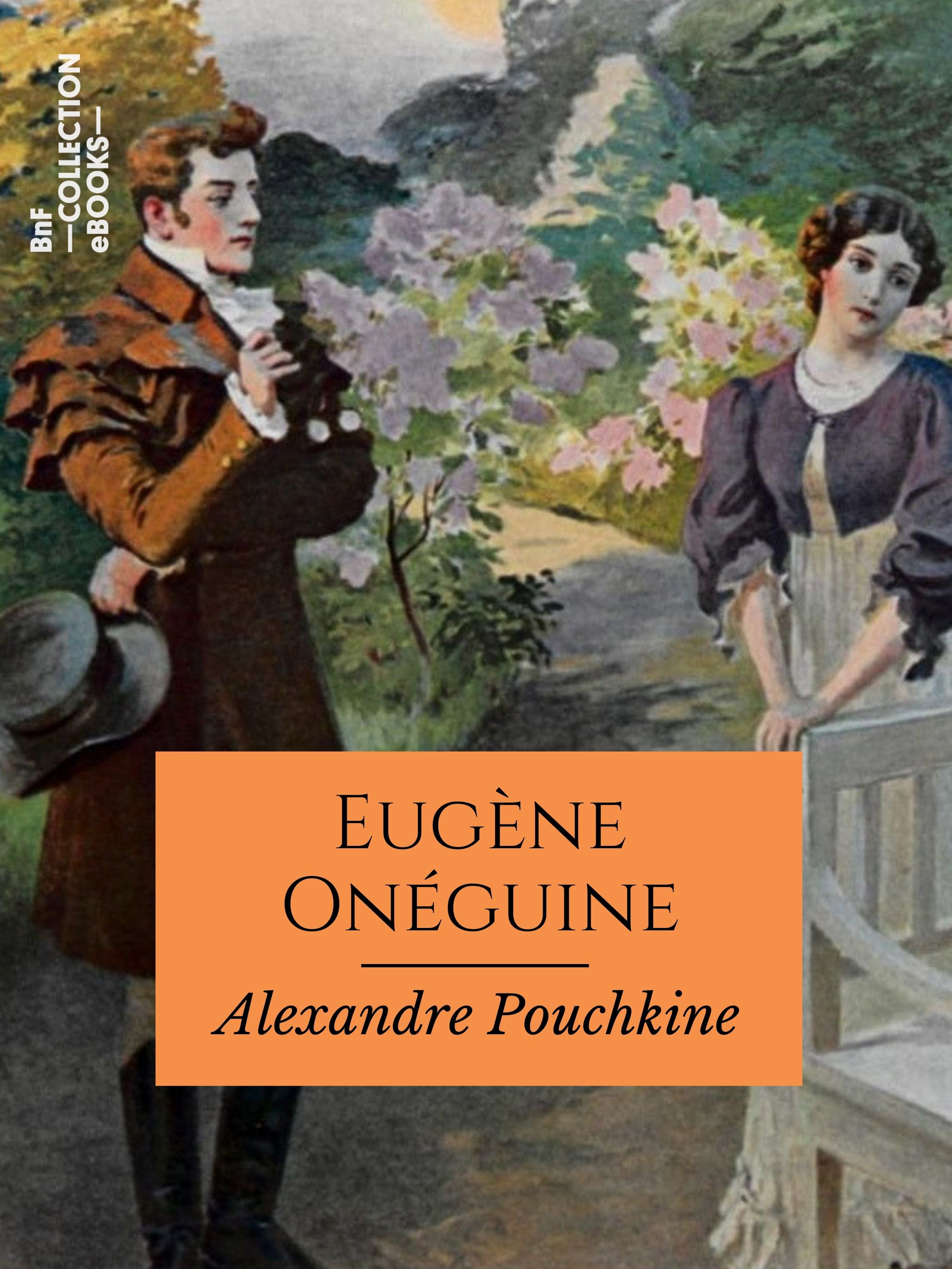 ebook cover of Eugène Onéguine, by Alexandre Pouchkine
