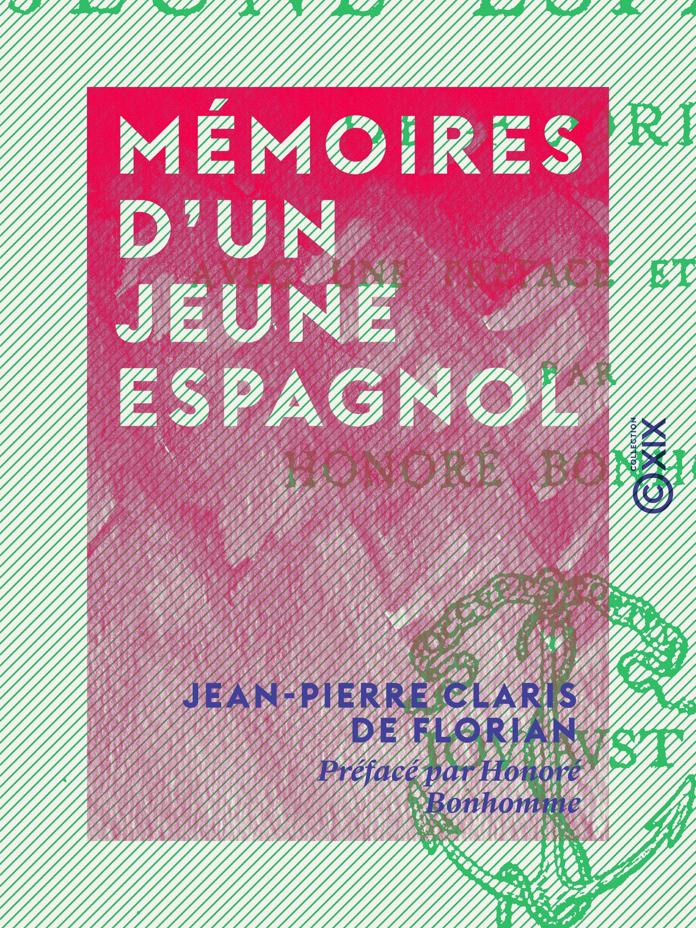 ebook cover of Mémoires d'un jeune Espagnol, by Honore Bonhomme, Jean-Pierre Claris De Florian