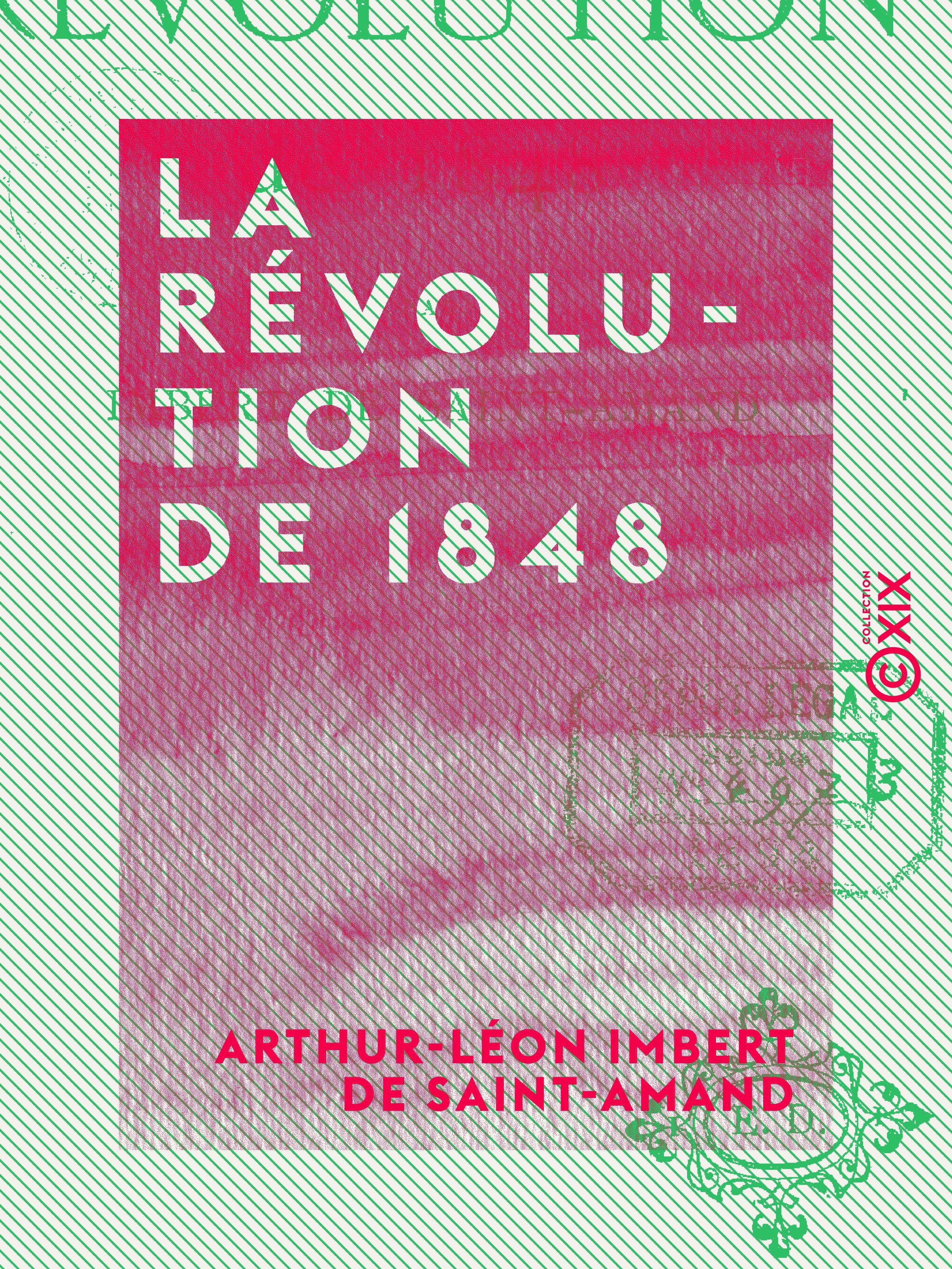 ebook cover of La Révolution de 1848, by Arthur-Leon Imbert De Saint-Amand