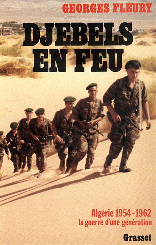 ebook cover of Djebels en feu, by Georges Fleury