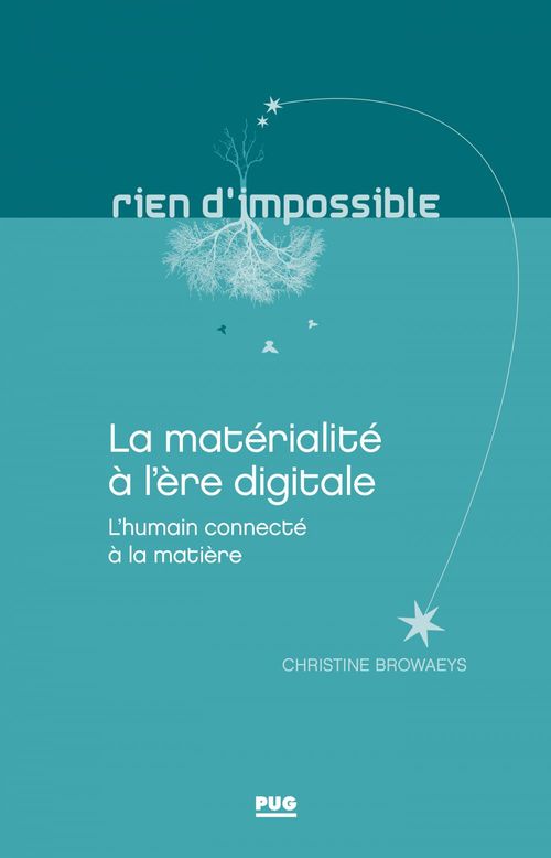 ebook cover of La matérialité à l'ère digitiale, by Christine Browaeys