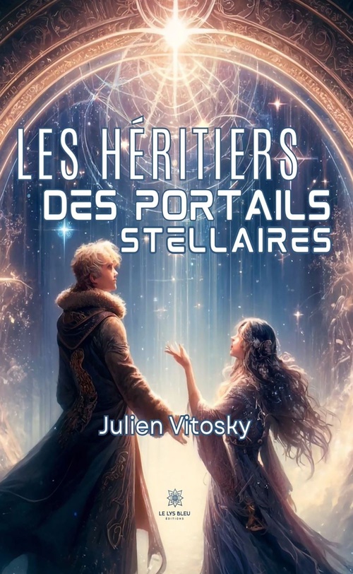 Couverture ebook de Les héritiers des portails stellaires, de Julien Vitosky