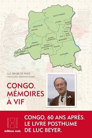 ebook cover of Congo. Mémoires à vif, by Luc Beyer de ryke