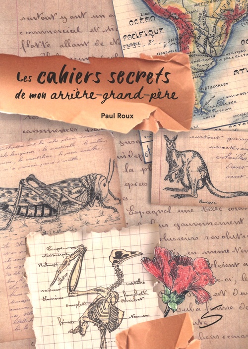 ebook cover of Les cahiers secrets de mon arrière-grand-père, by Paul Roux