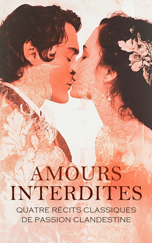 ebook cover of Amours Interdites : Quatre Récits Classiques de Passion Clandestine, by Emile Zola, Raymond Radiguet, Leon Tolstoi
