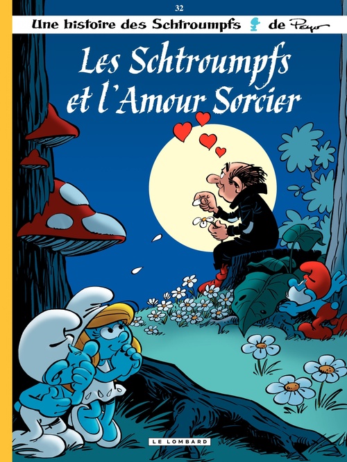 Couverture ebook de Les Schtroumpfs - Tome 32 - Les Schtroumpfs et l'amour sorcier, de Peyo