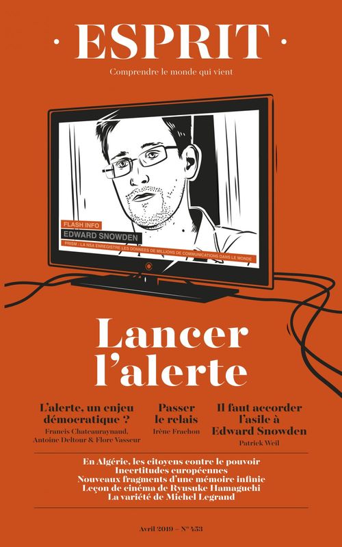 Couverture ebook de Esprit avril 2019 Lancer l'alerte, de Esprit