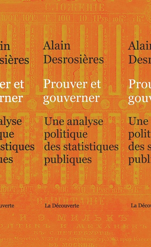 ebook cover of Prouver et gouverner, by Alain Desrosières