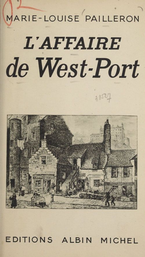 Couverture ebook de L'affaire de West-Port, de Marie-Louise Pailleron