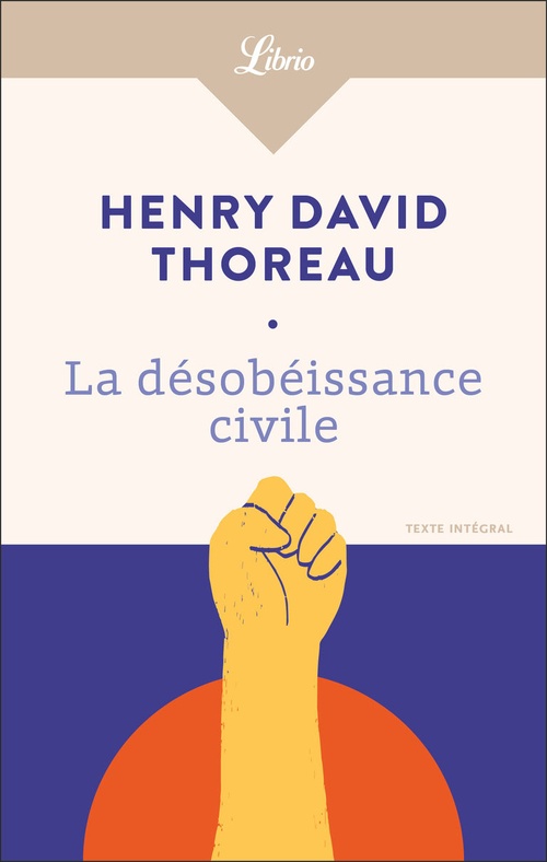 ebook cover of La désobéissance civile, by Henry David Thoreau
