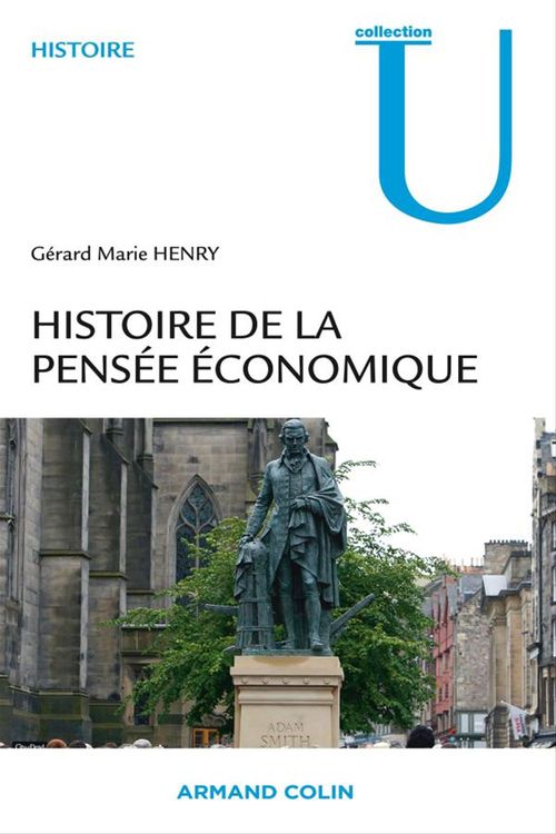 Couverture ebook de Histoire de la pensée économique, de Gérard Marie Henry
