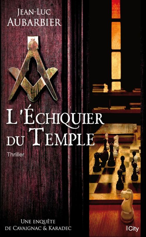 Couverture ebook de L'échiquier du Temple, de Jean-Luc Aubarbier