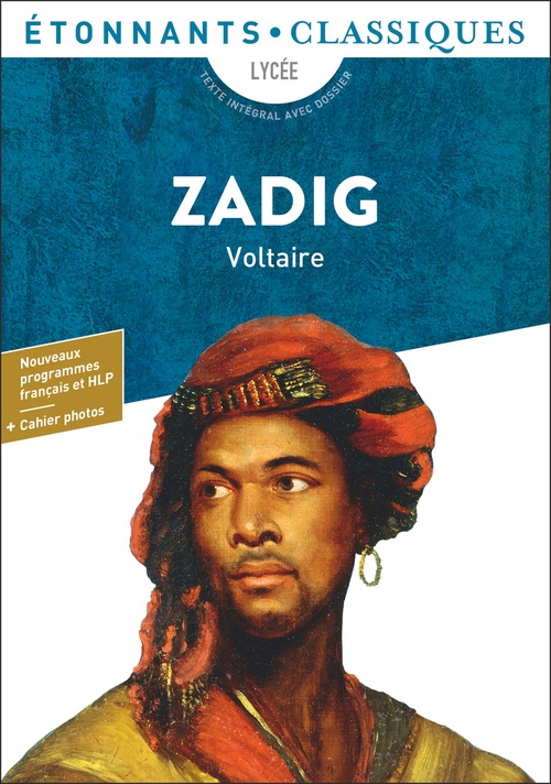Couverture ebook de Zadig ou la Destinée, de Voltaire