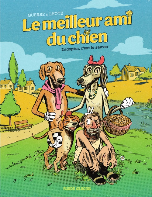 Couverture ebook de Le meilleur ami du chien, de Olivier Lhote