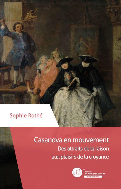 Couverture ebook de Casanova en mouvement, de Sophie Rothe