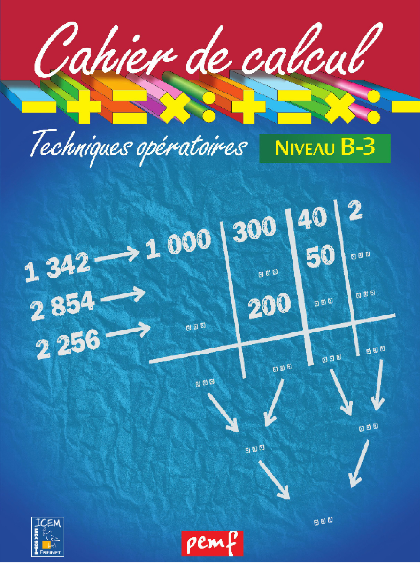 ebook cover of Cahier de calcul cycle 3 niveau 1C, by Collectif