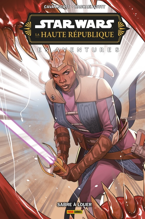 ebook cover of Star Wars : La Haute République - Les Aventures - La terreur sans nom - Sabre à louer, by Cavan Scott