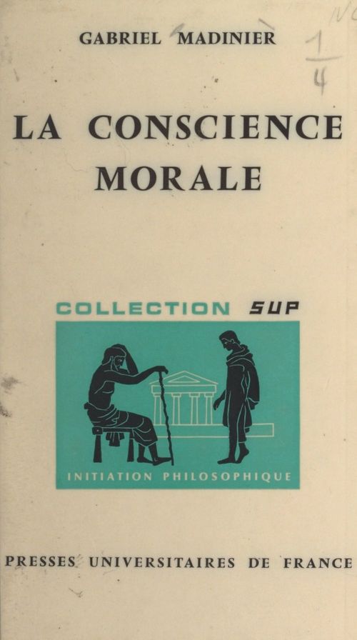 ebook cover of La conscience morale, by Gabriel Madinier