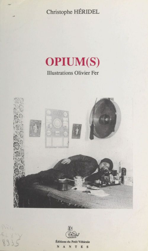 ebook cover of Opium(s), by Christophe Heridel