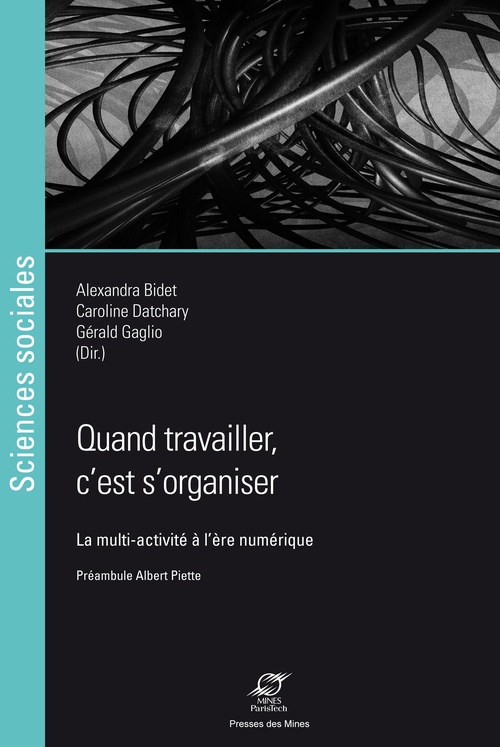 Couverture ebook de Quand travailler, c´est s´organiser, de Alexandra Bidet, Caroline Datchary, Gérard Gaglio
