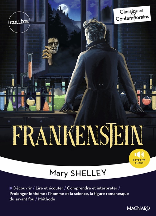 ebook cover of Frankenstein - Classiques et Contemporains, by Mary Shelley